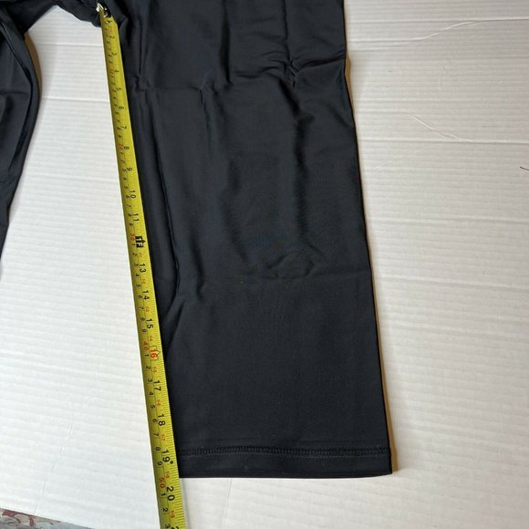 Adam Selman Sport XL-XXL Hi Rise Capri Leggings Black Athletic Workout R… - Picture 5 of 12